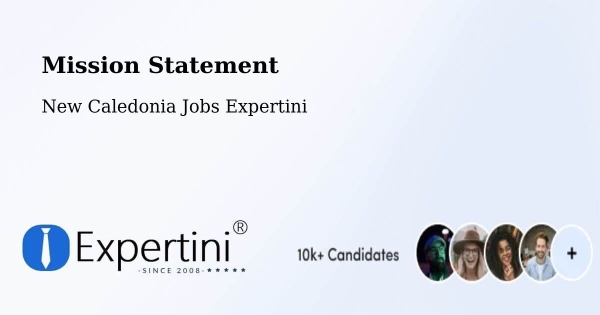 Corporate Mission – Banout - New Caledonia Jobs Expertini