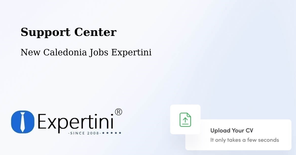 Support Services – Banout - New Caledonia Jobs Expertini
